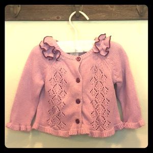 Gymboree Infant Girl Cardigan Sweater 6-12 Months